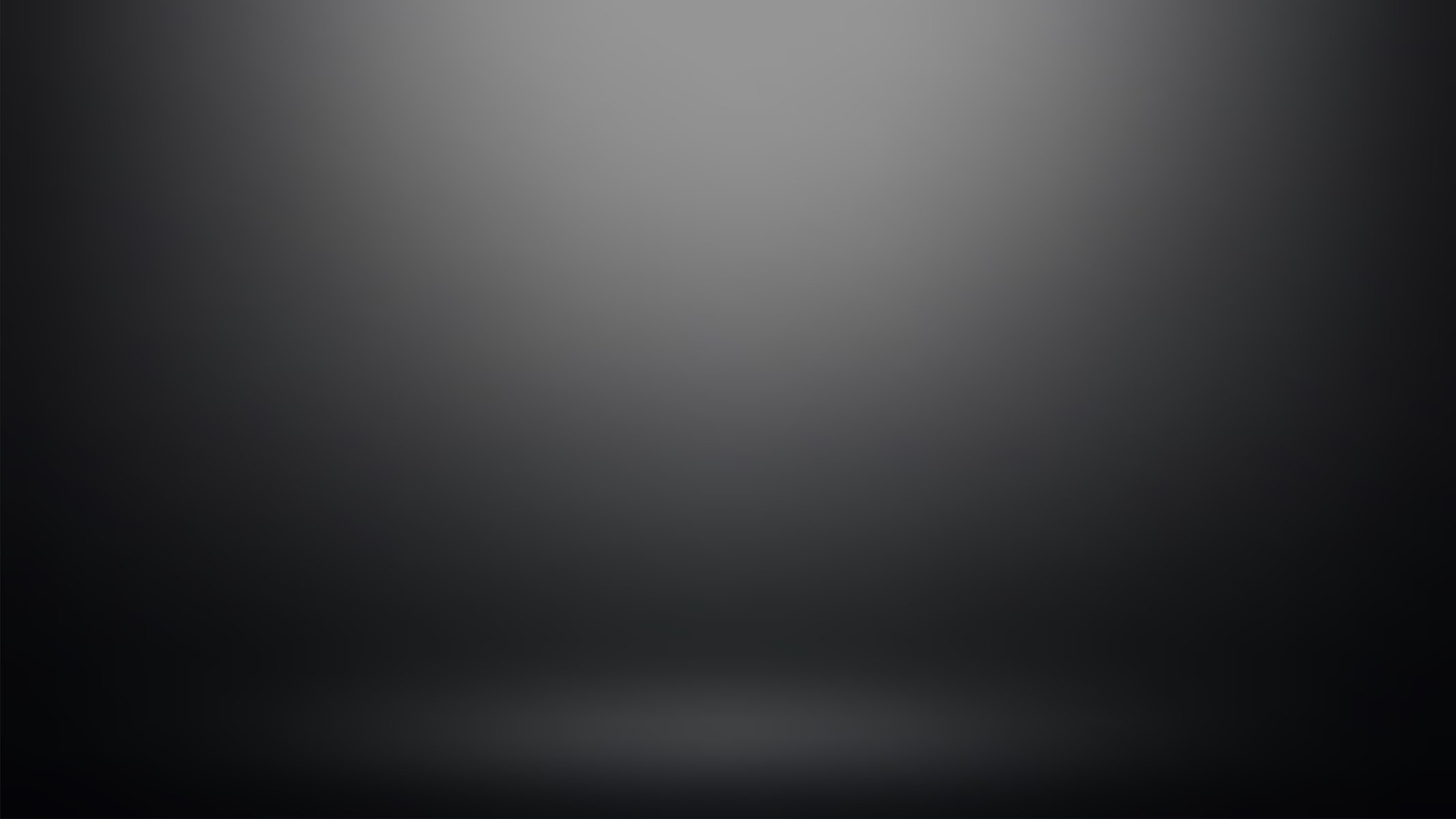 Empty black color studio room background